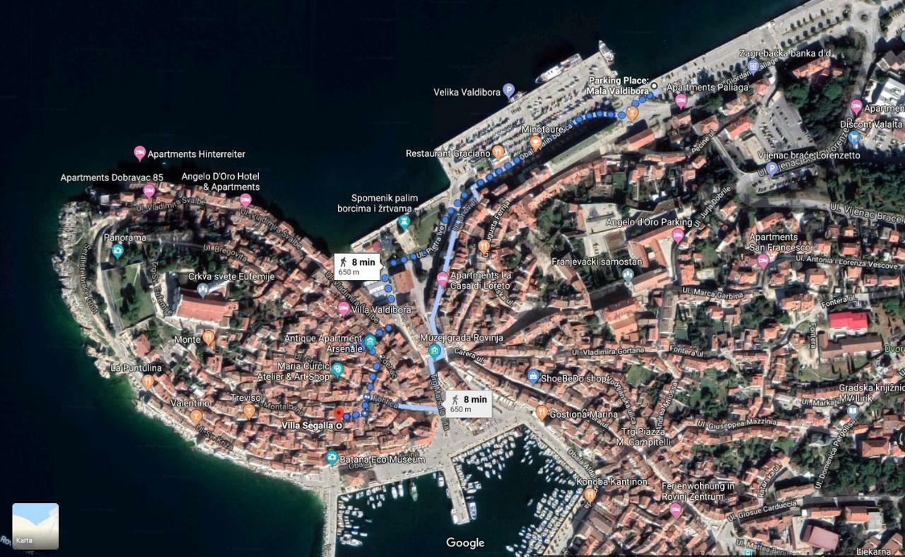 Villa Segalla Rovinj Exterior foto
